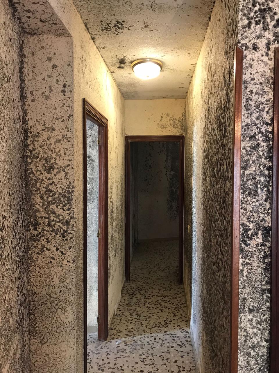 Antes del trabajo de pintura